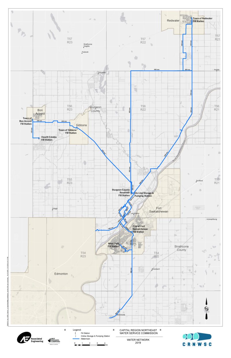 Water System Network – CRNWSC